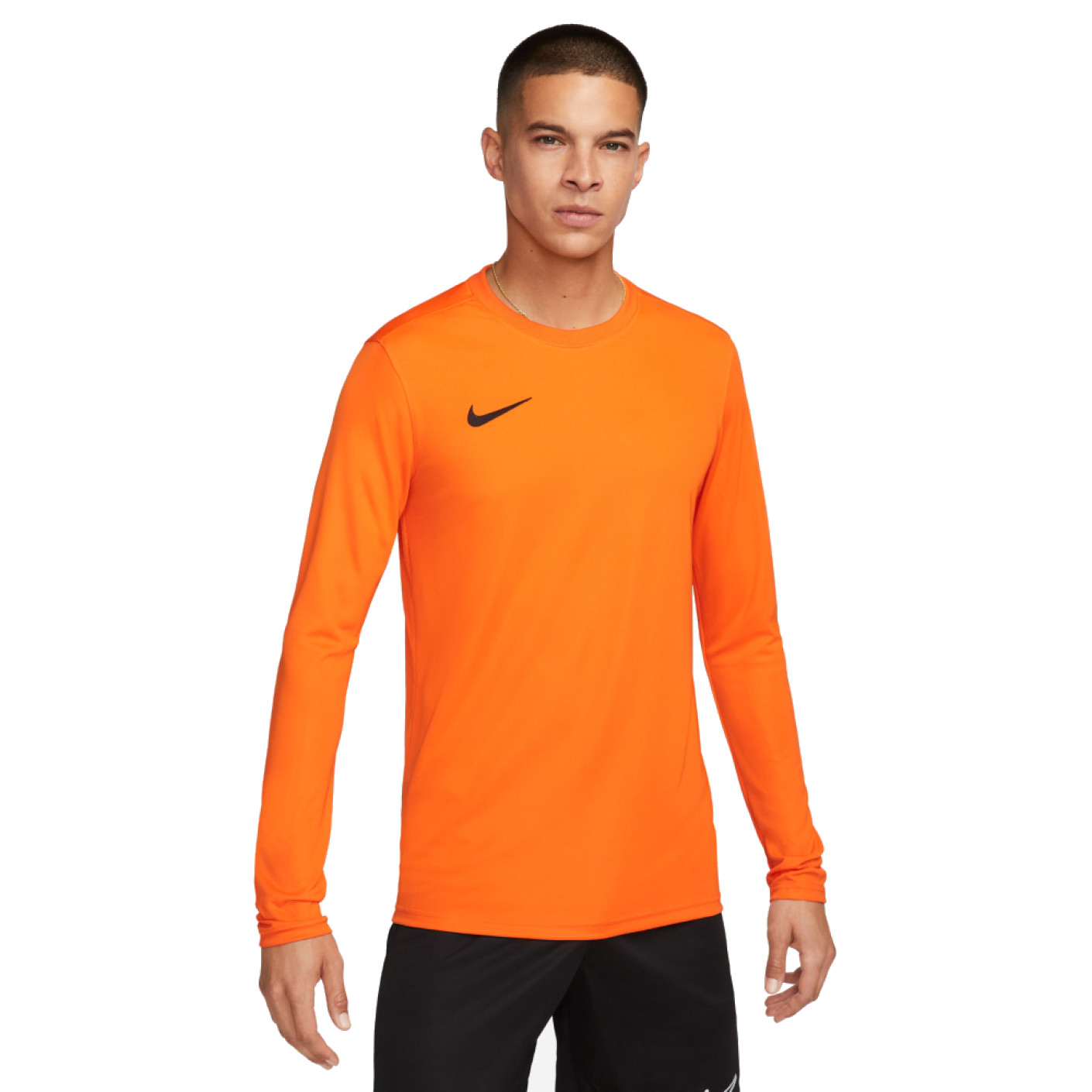 Nike Dry Park VII Maillot de Football Manches Longues Orange