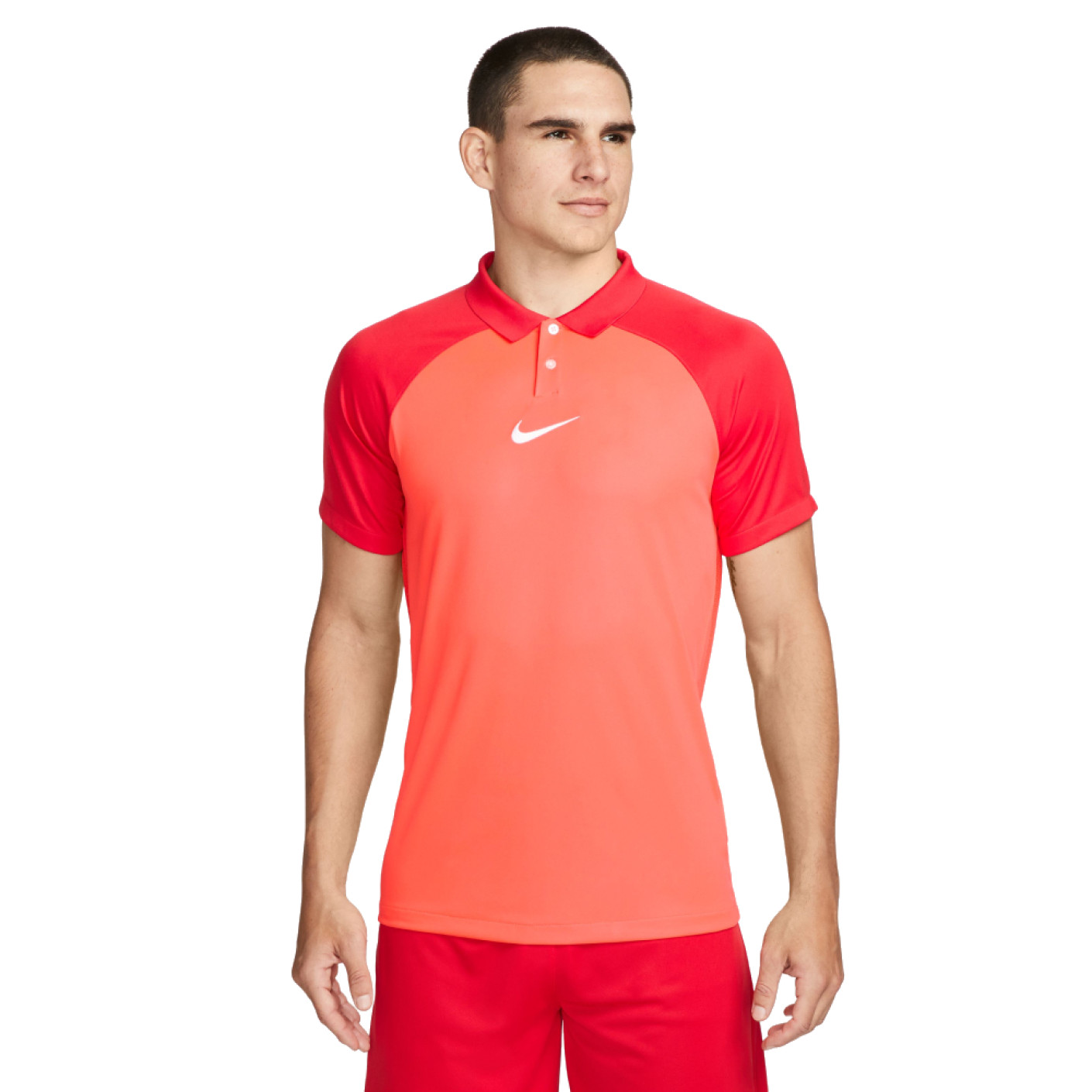 Nike Academy Pro Polo Oranje Rood