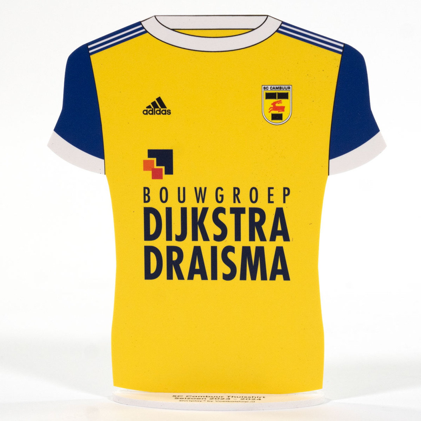 SC Cambuur Shirtplay Thuisshirt 2023-2024
