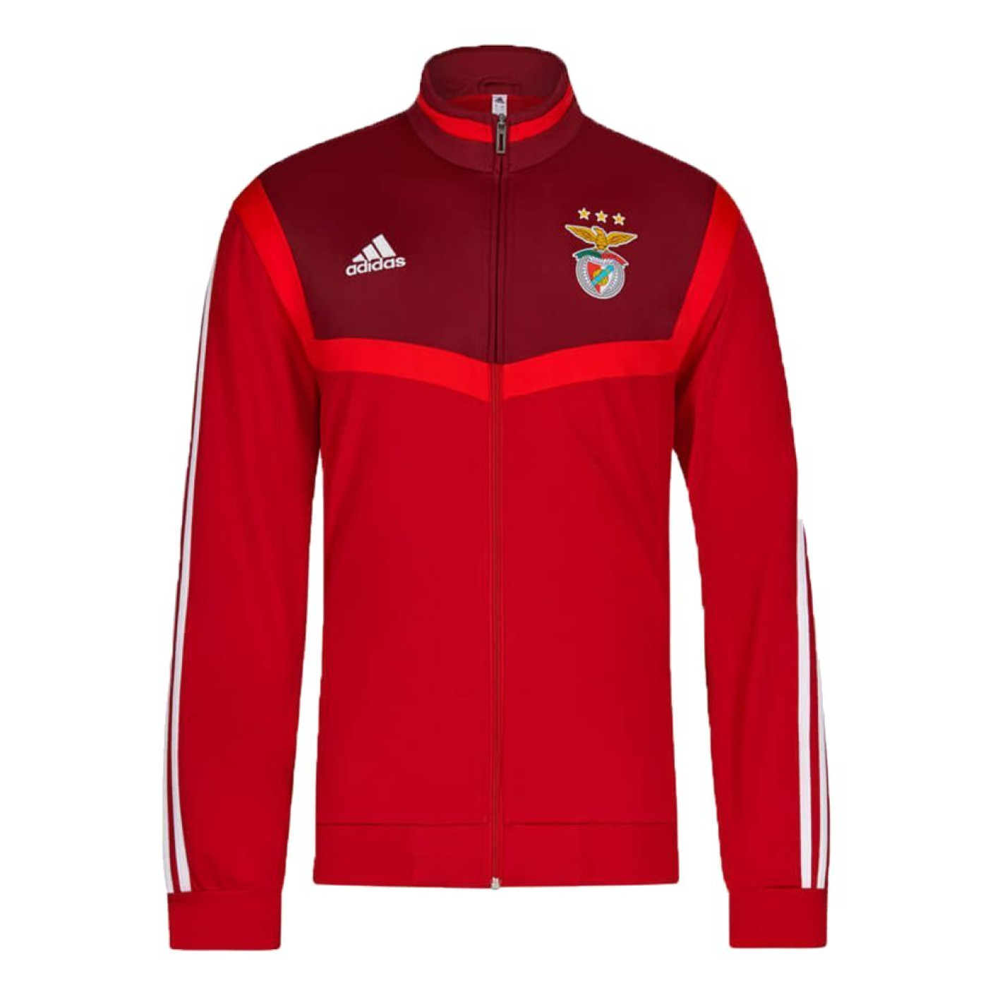 adidas SL Benfica Presentatie Trainingsjack 2019-2020 Rood