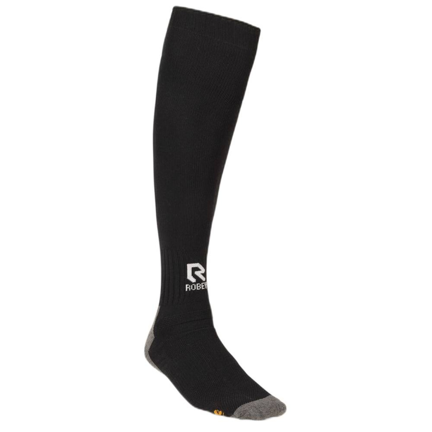 Chaussettes de football Robey Pro noires et blanches