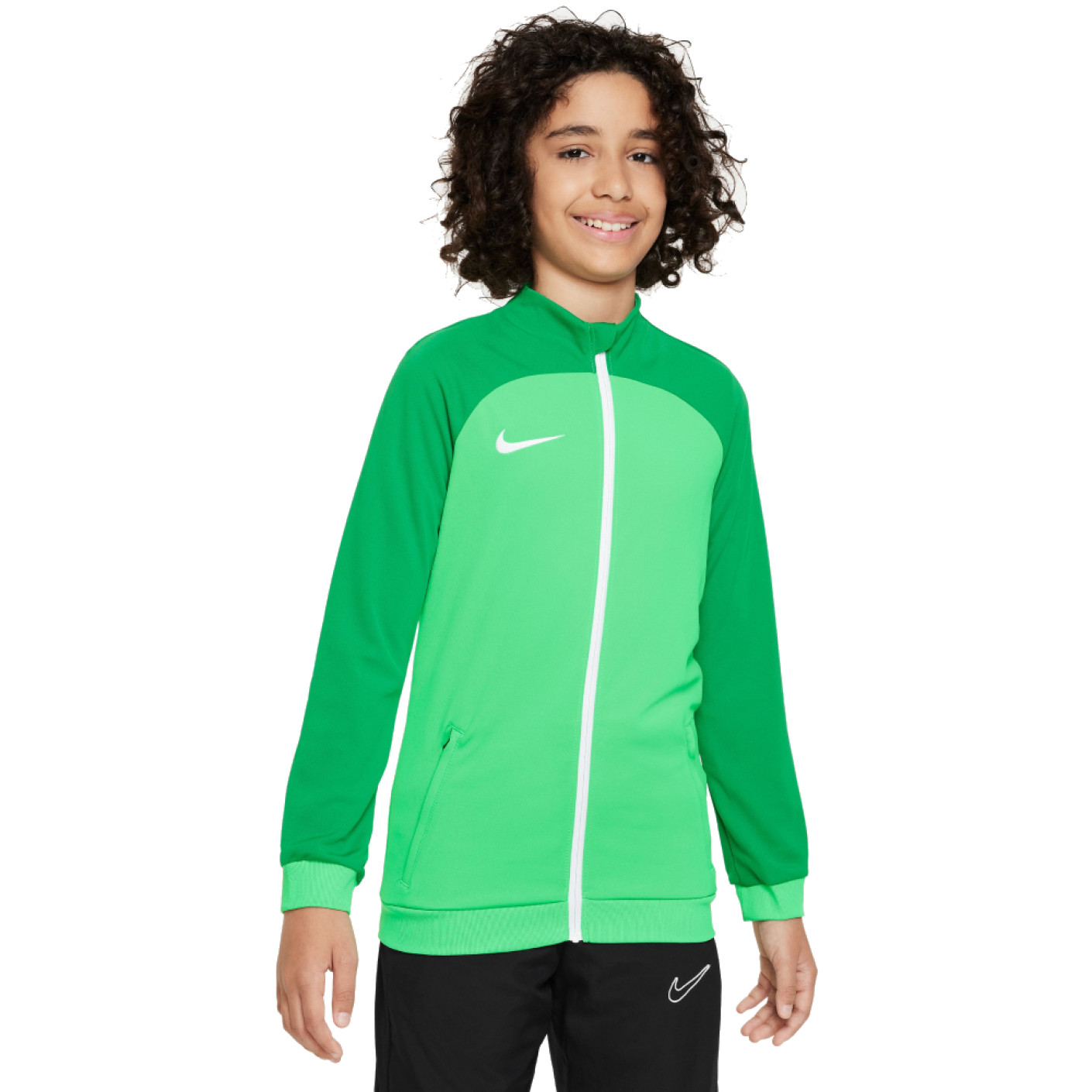 Veste d'entraînement Nike Academy Pro pour enfants, verte