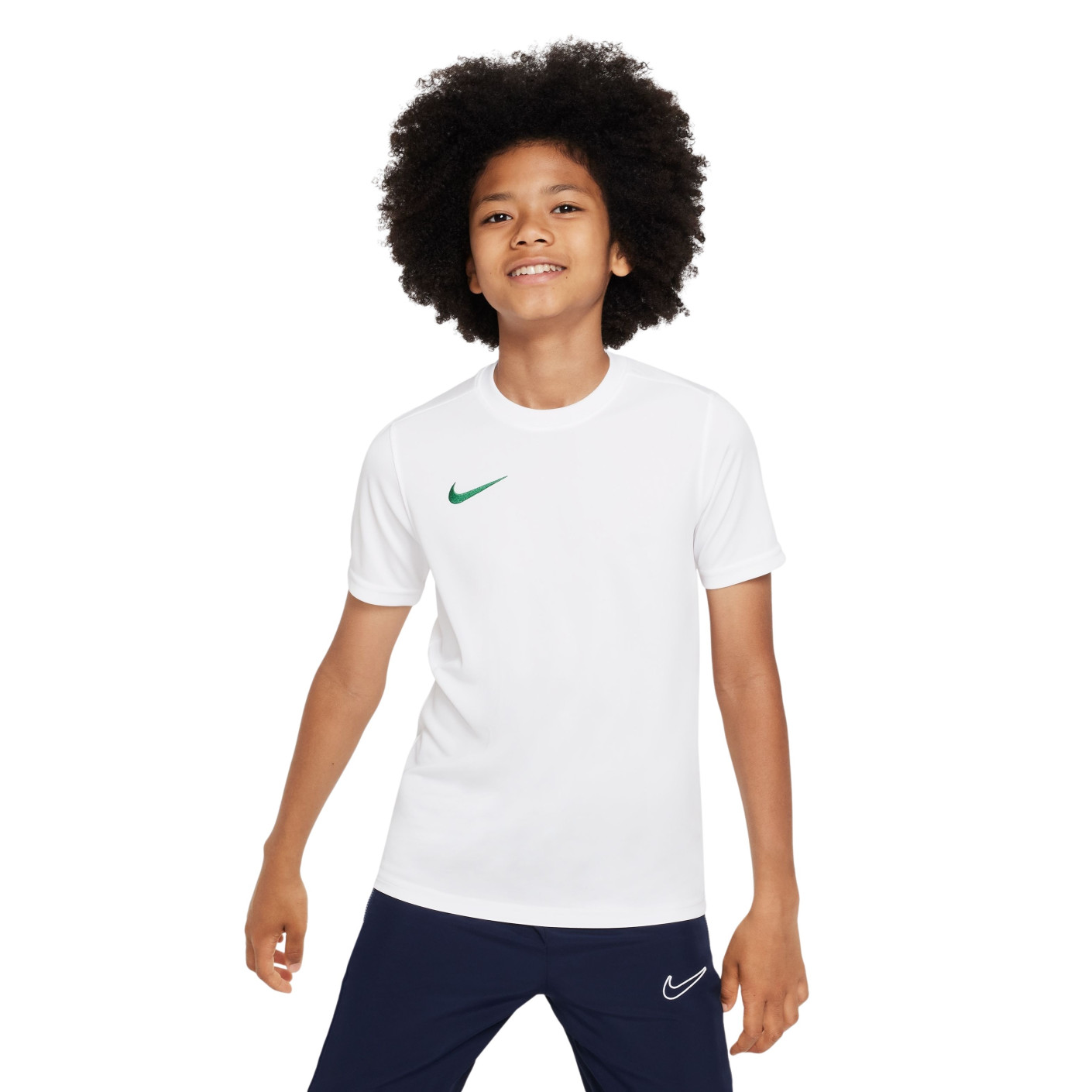 Nike Park VII Voetbalshirt Kids Wit Groen