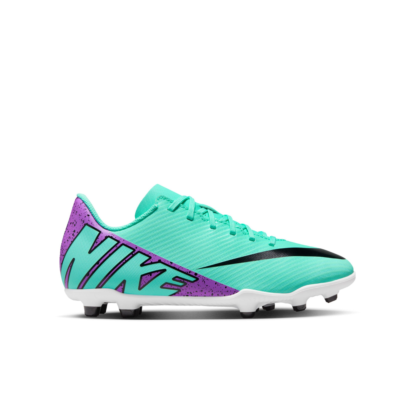 Nike Mercurial Vapor 15 Club Gras / Kunstgras Voetbalschoenen (MG) Kids Turquoise Paars