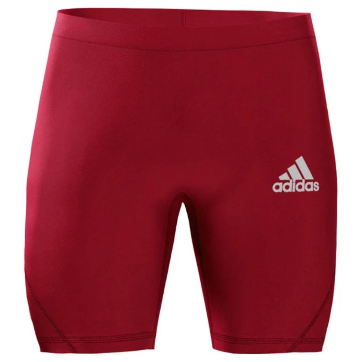 Pantalon de glisse adidas Techfit rouge et blanc