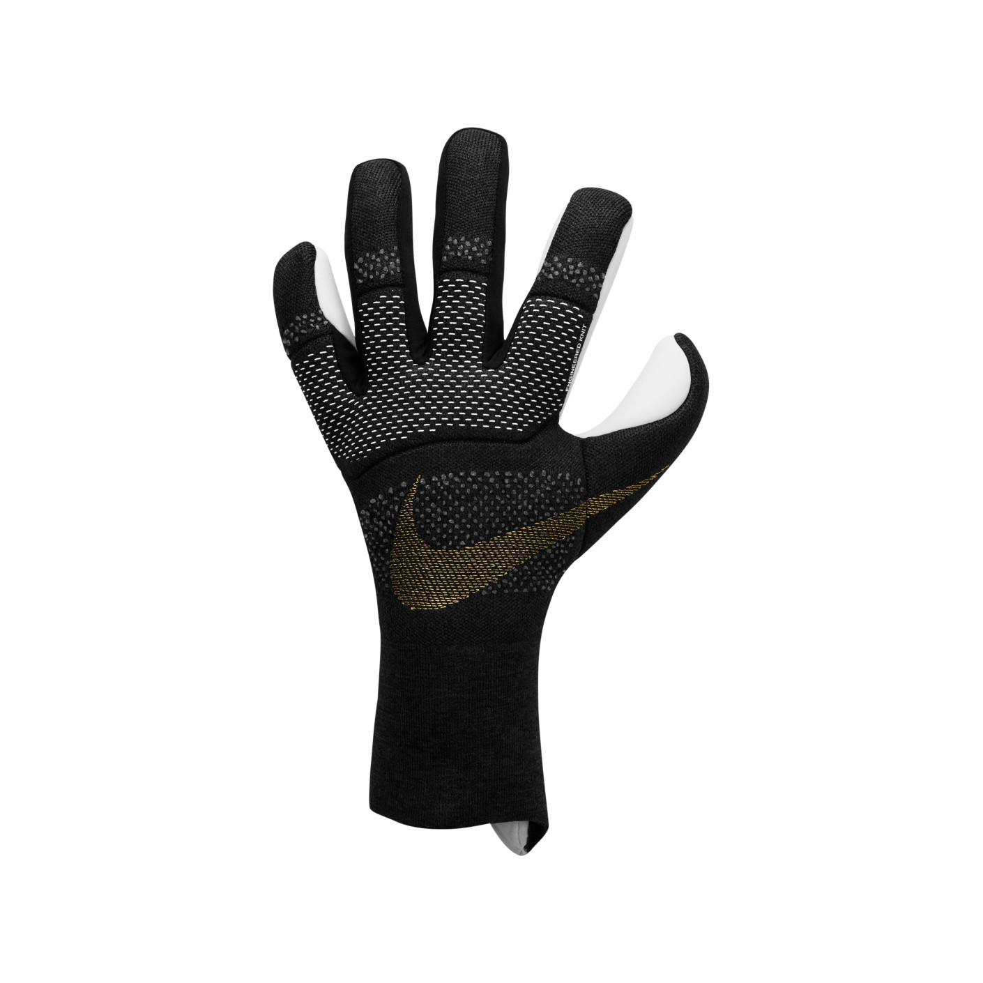 Nike Vapor Grip 3 Gants de Gardien de But Dynamic Fit Noir Blanc Doré