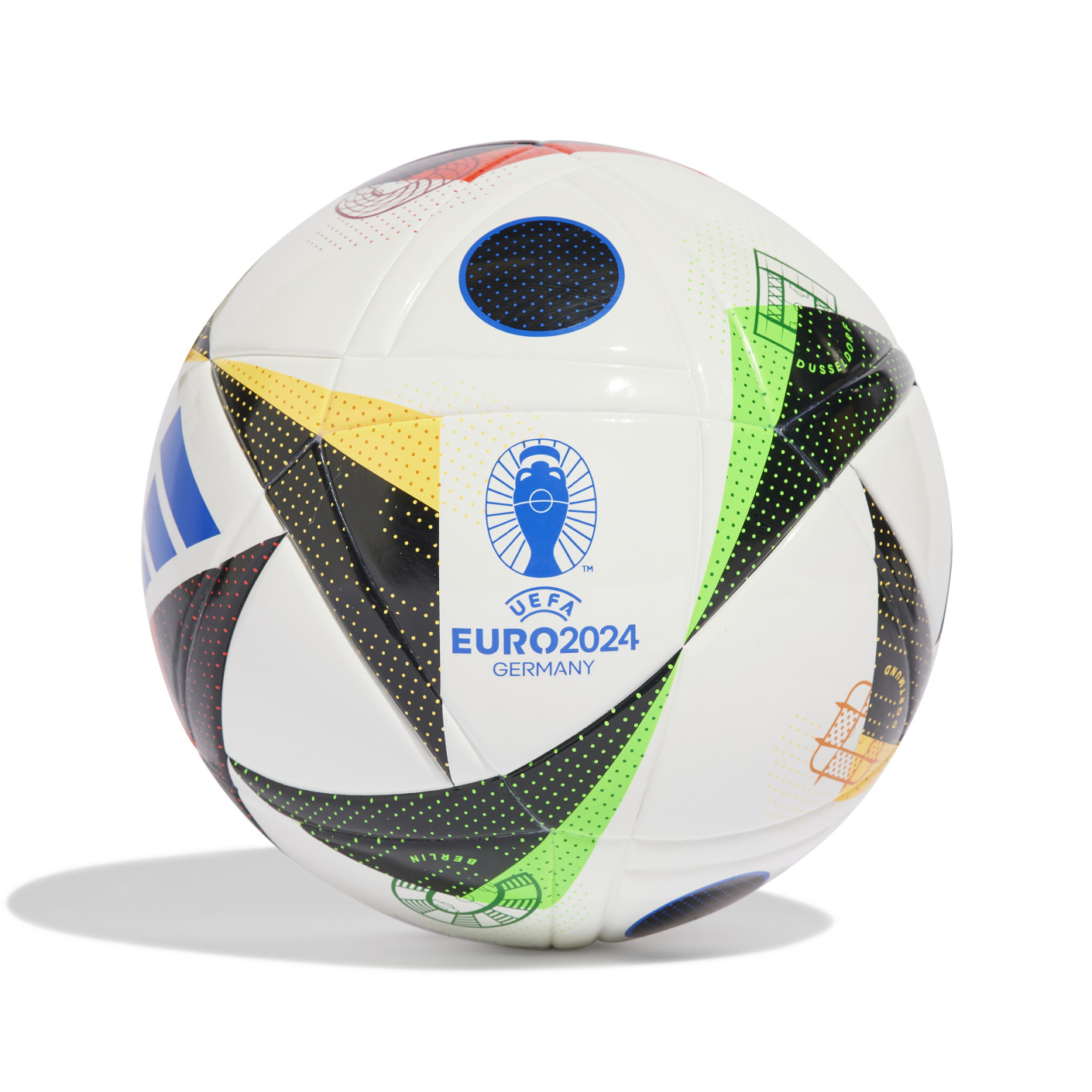 adidas EURO 2024 Fussballliebe League Ballon de Foot 350G Blanc