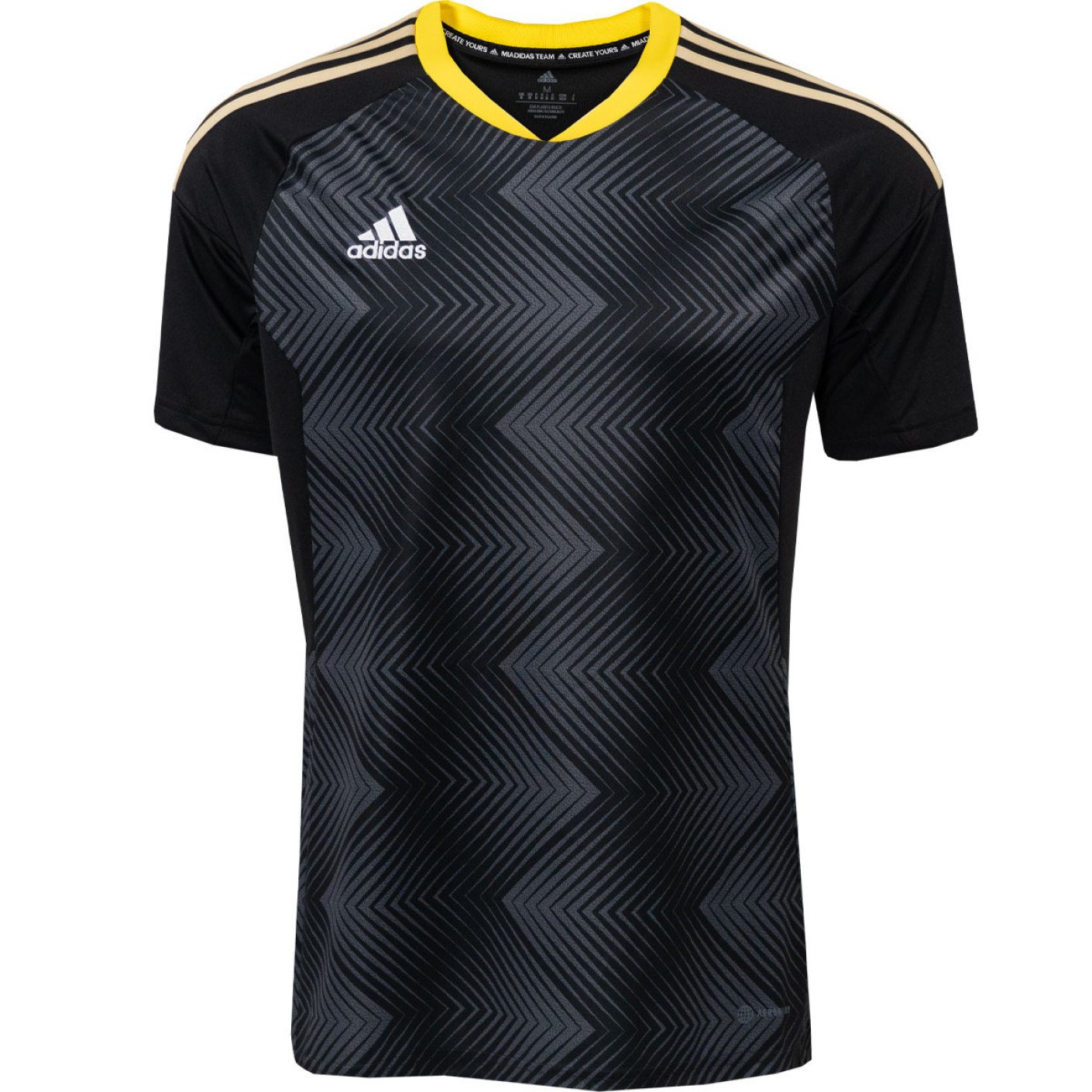 Maillot de football adidas Condivo 22 noir gris jaune