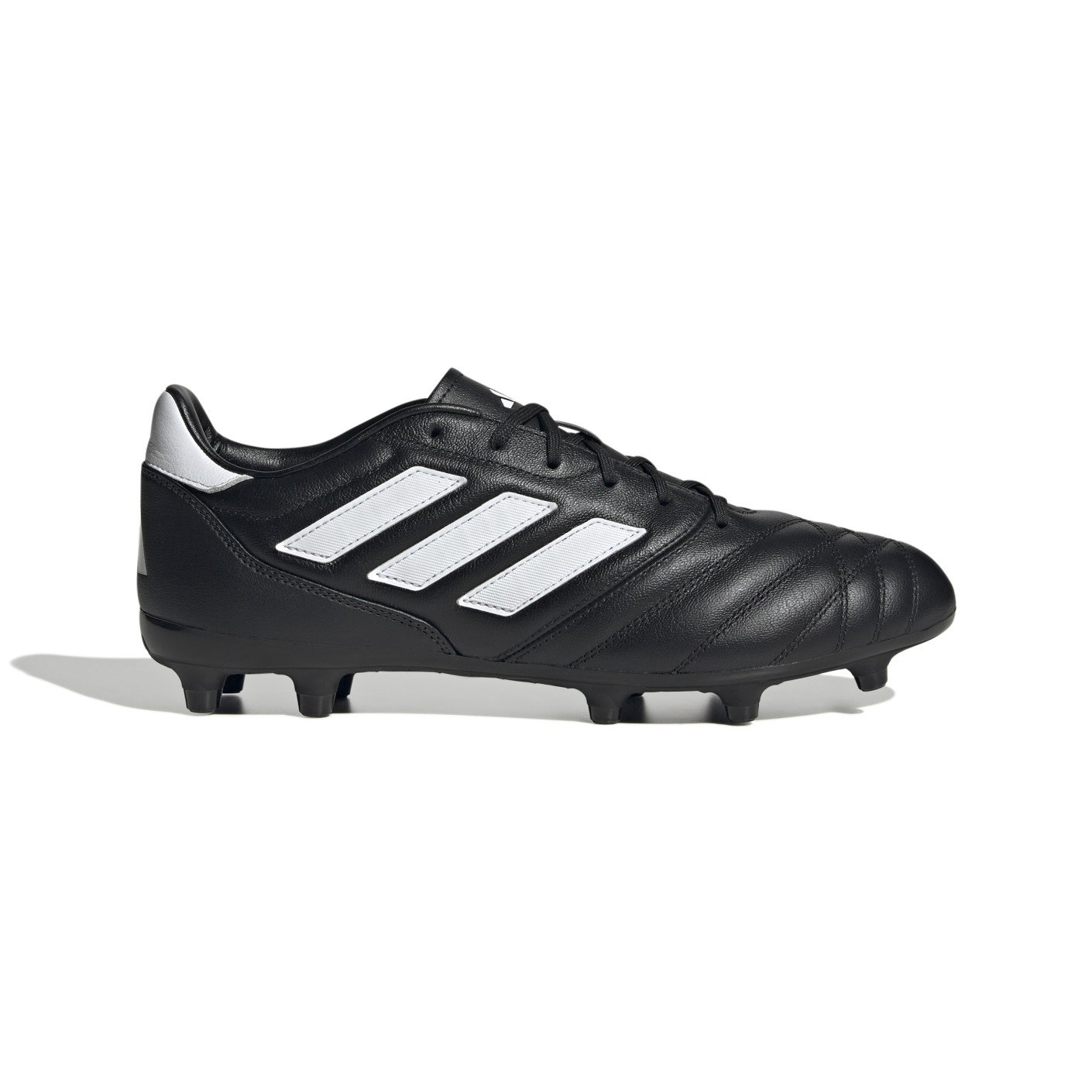 Chaussures de football adidas Copa Gloro Gras (FG) noires et blanches