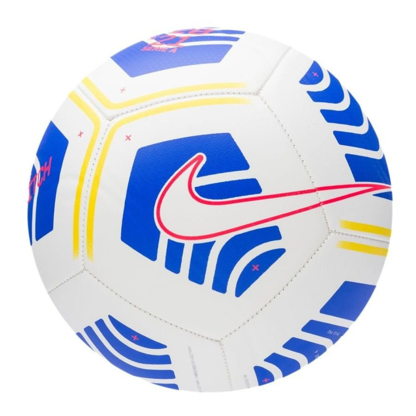 Nike Serie A Pitch Voetbal Wit Blauw