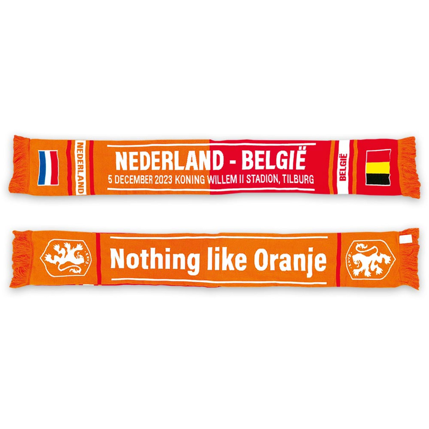Écharpe KNVB Duo Orange Lionesses Pays-Bas - Belgique