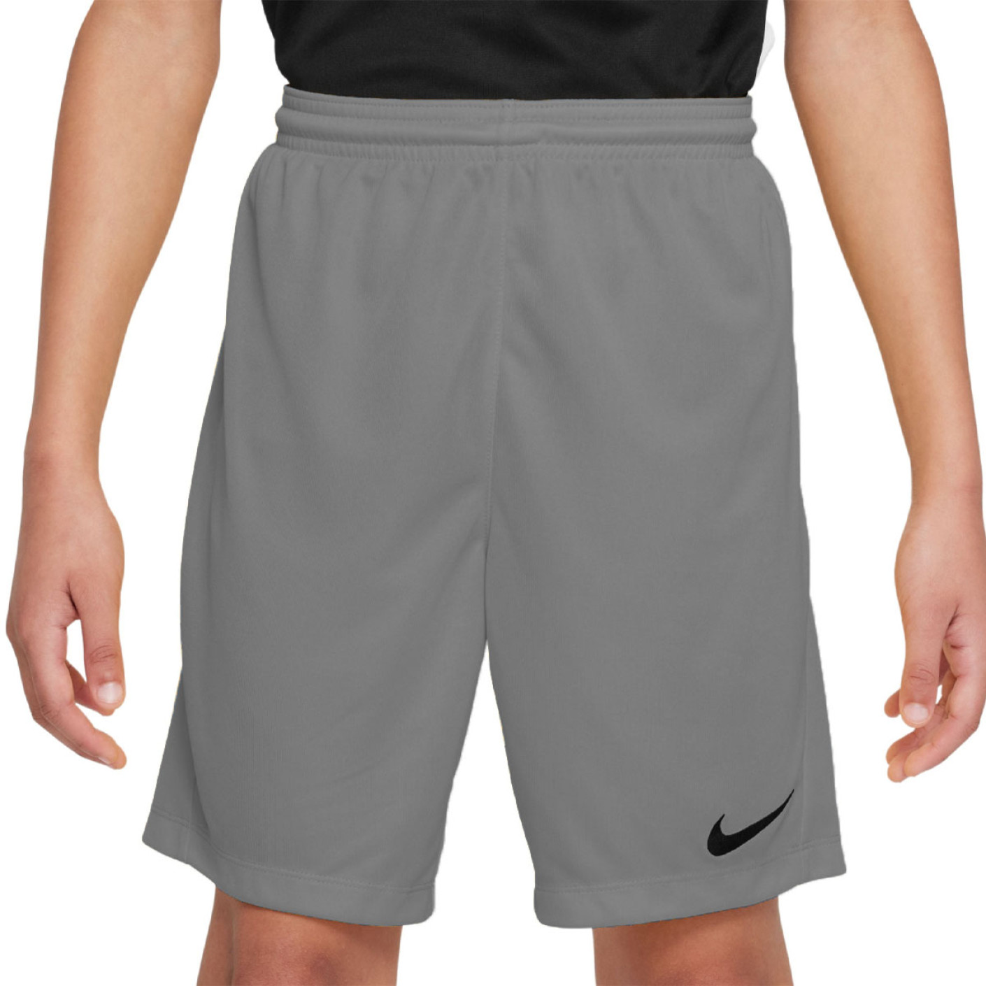 Nike Park III Short d'Entraînement Dri-Fit Enfants Gris Noir