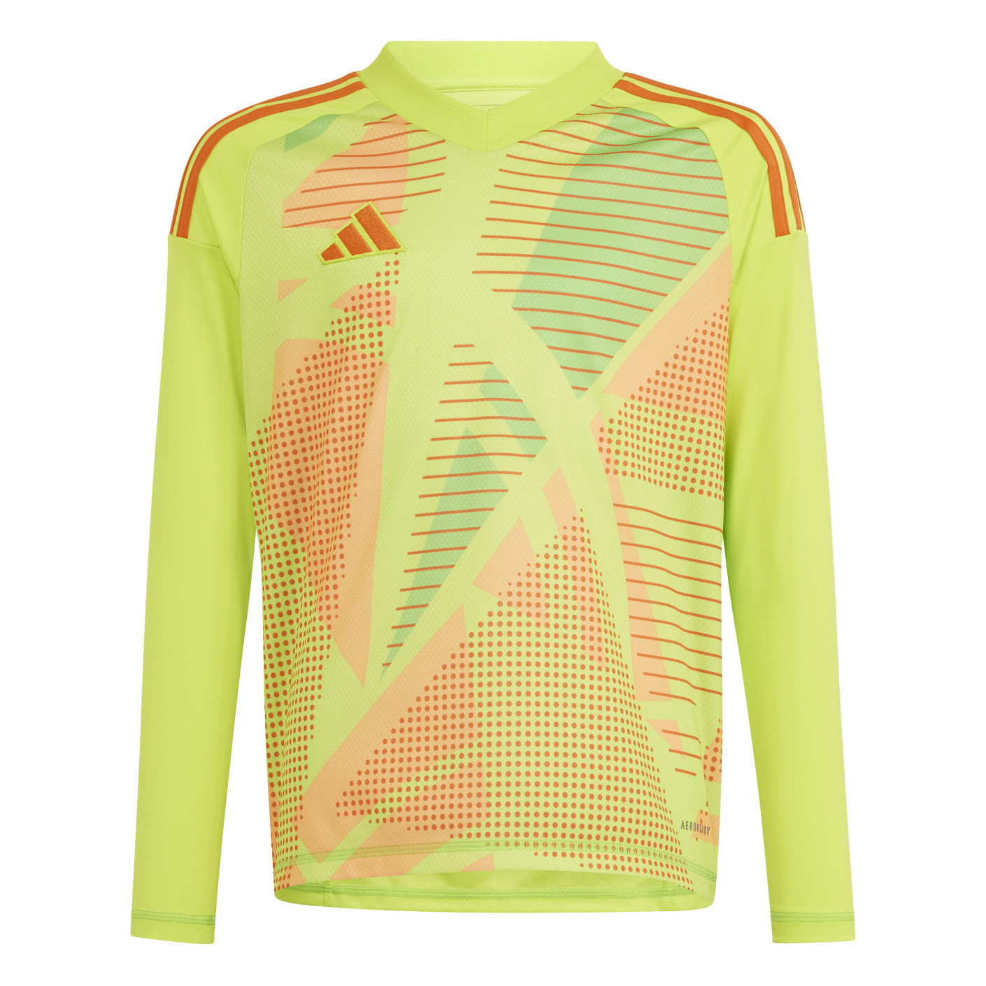 adidas Tiro 24 Competition Keepersshirt Lange Mouwen Kids Geel Oranje Groen Roze