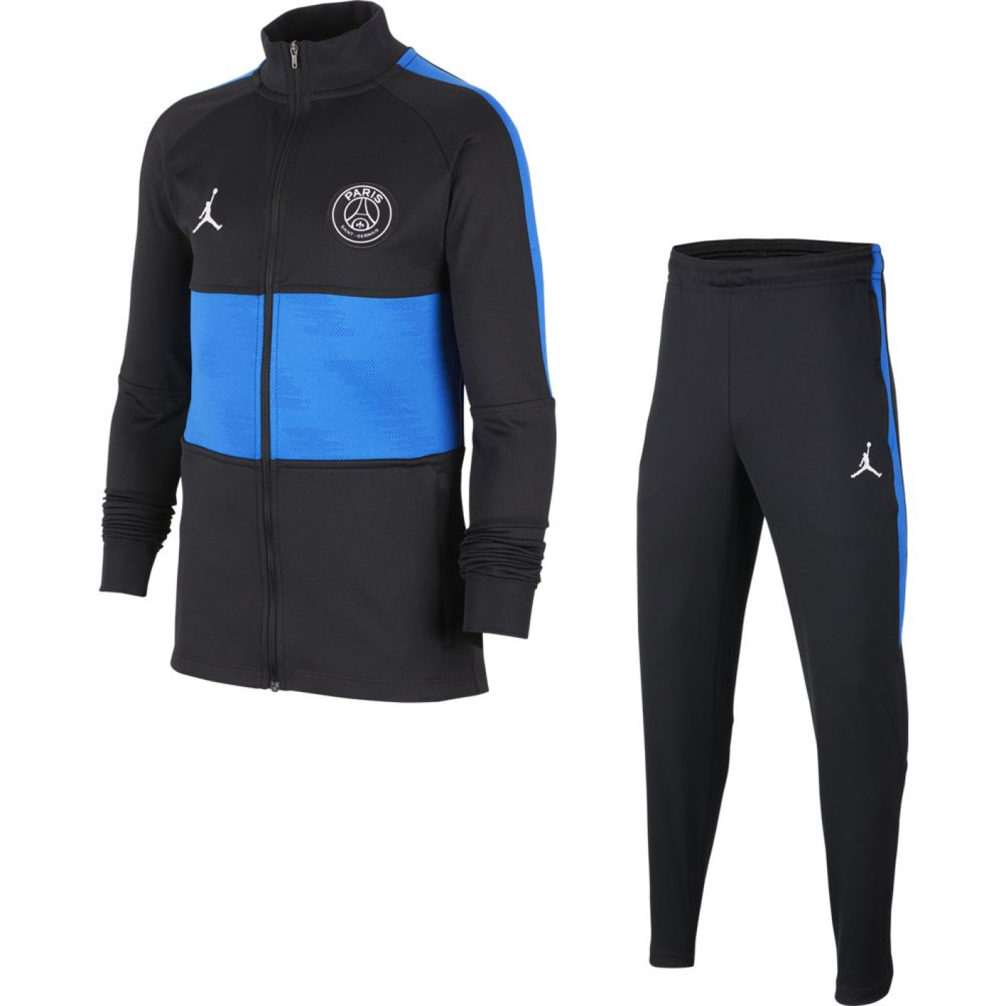 Nike Paris Saint Germain X Jordan Dry Strike Trainingspak 4th 2019-2020  Kids Zwart Blauw - Voetbalshop.be