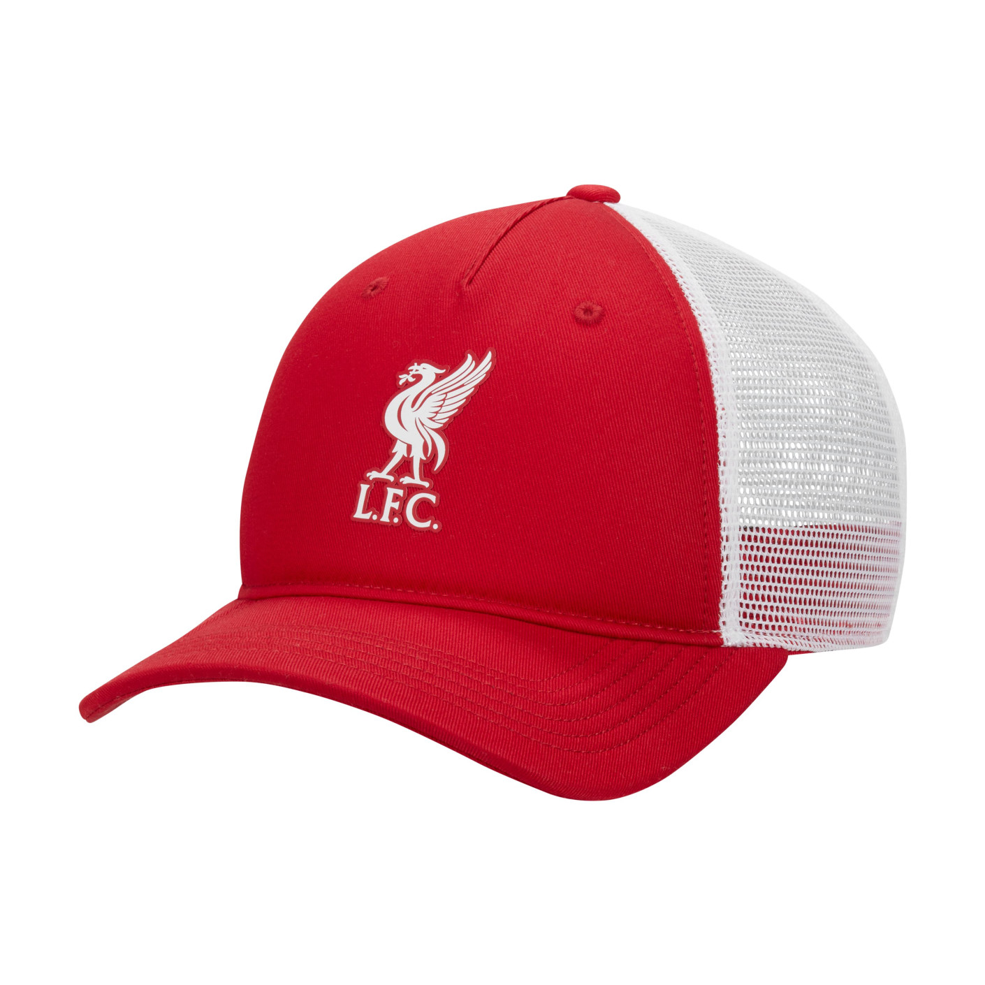 Casquette Nike Liverpool Rise Trucker 2023-2024 rouge et blanche