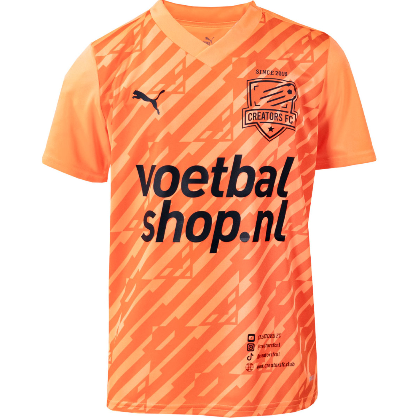 Chemise internationale orange PUMA Creators FC pour enfant