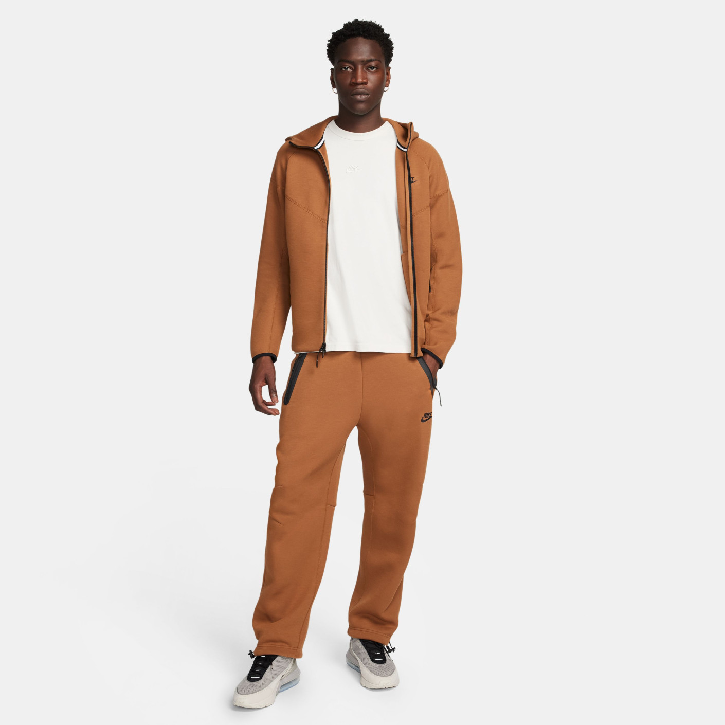Veste nike marron new arrivals