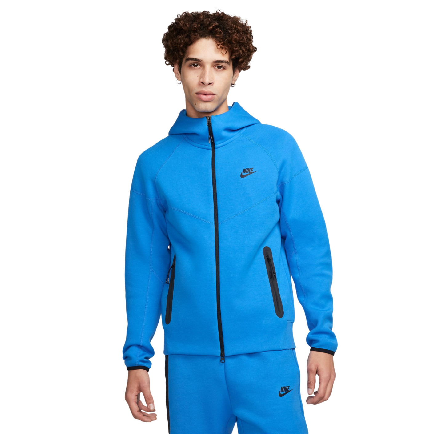 Veste nike bleu et noir discount