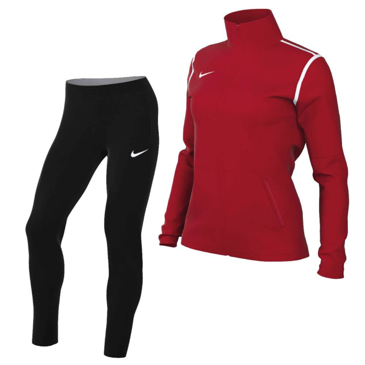 Nike Park 20 Survêtement Full-Zip Femmes Rouge Blanc