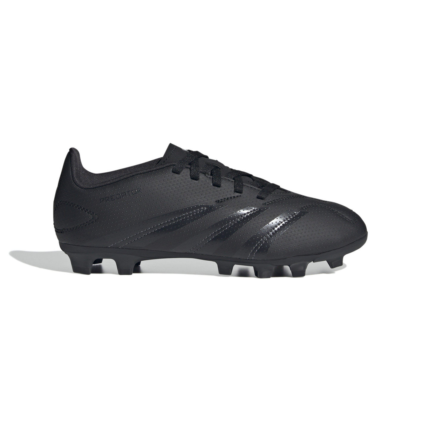 adidas Predator Club Gazon Naturel Gazon Artificiel Chaussures de Foot (MG) Enfants Noir Gris Foncé