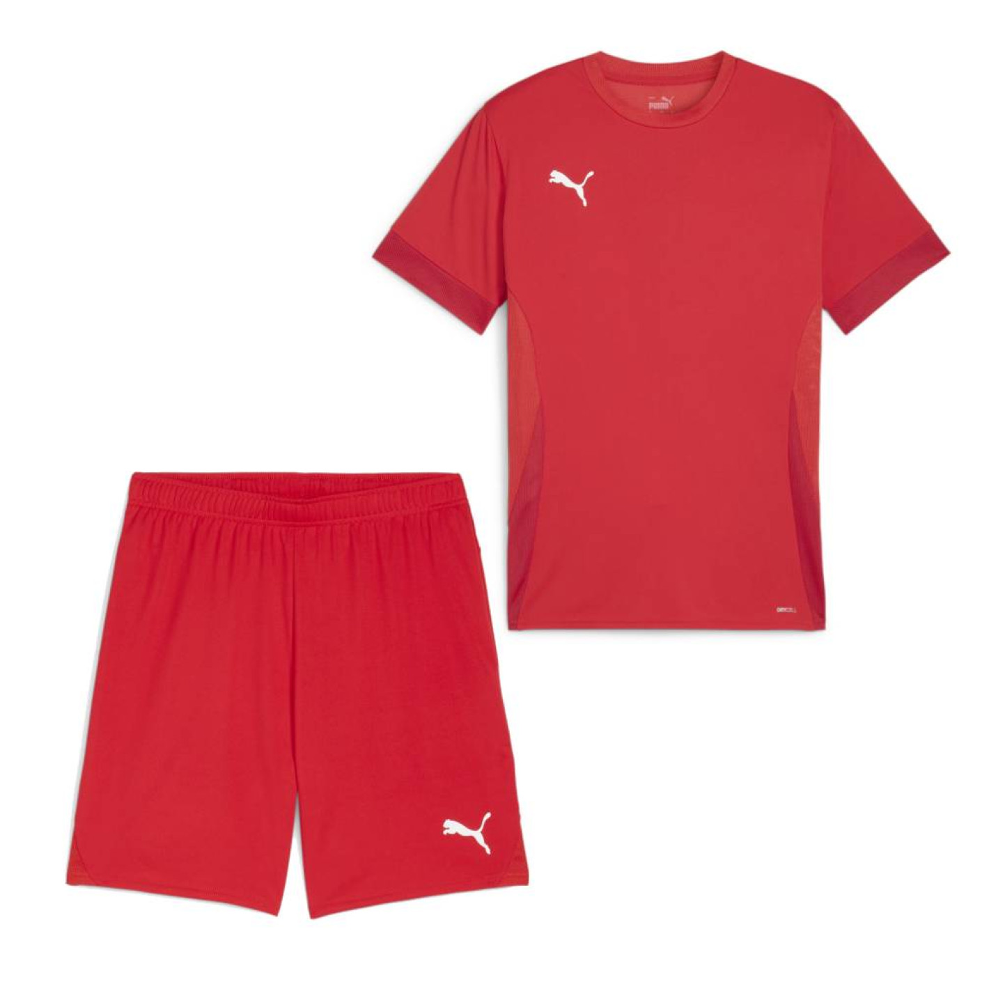 PUMA teamGOAL Matchday Tenue de Foot Rouge Blanc