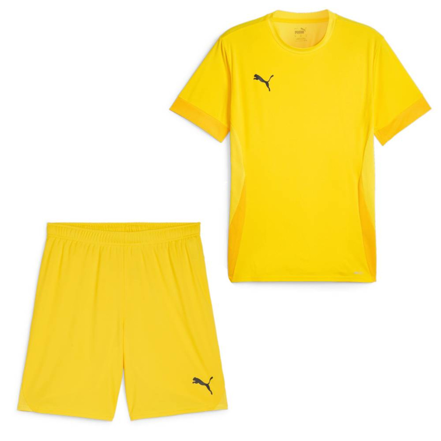 PUMA teamGOAL Matchday Tenue de Foot Enfants Jaune Noir