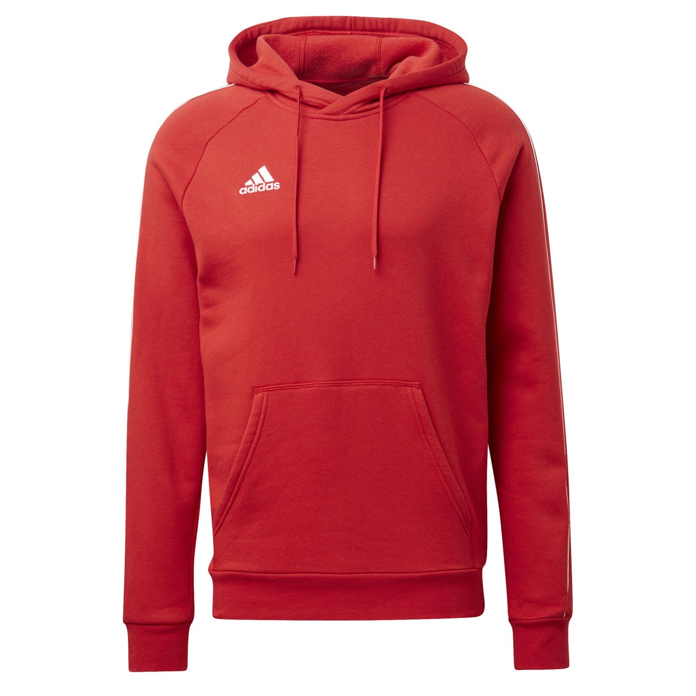 adidas Core 18 Hoodie Power Red White