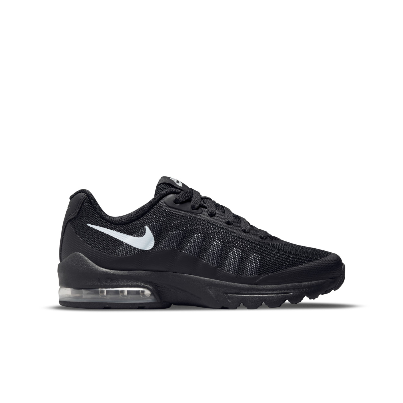 Baskets Nike Air Max Invigor pour enfants, noires et gris clair