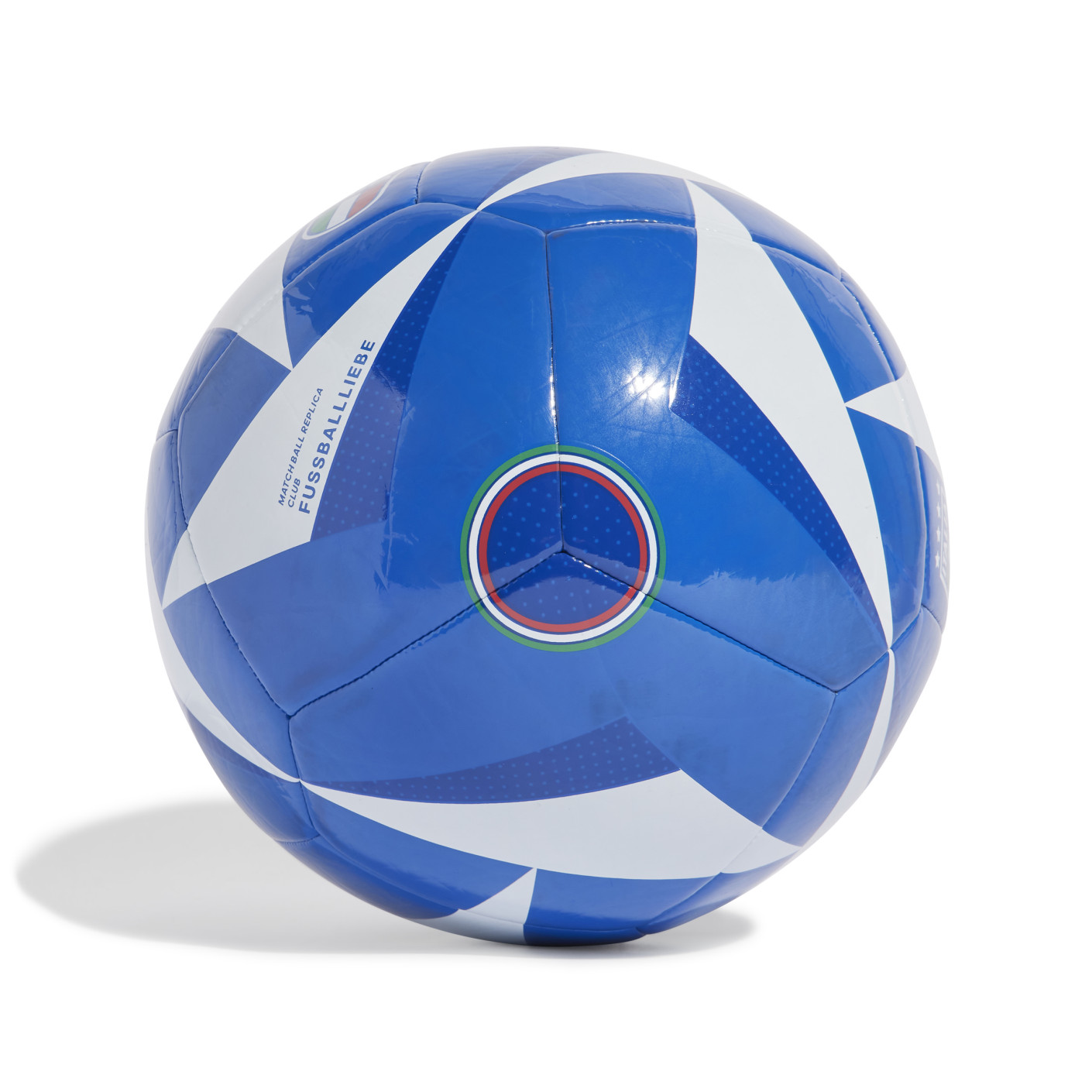 adidas EK 2024 Fussballliebe Italië Voetbal Maat 5 Blauw Wit Groen