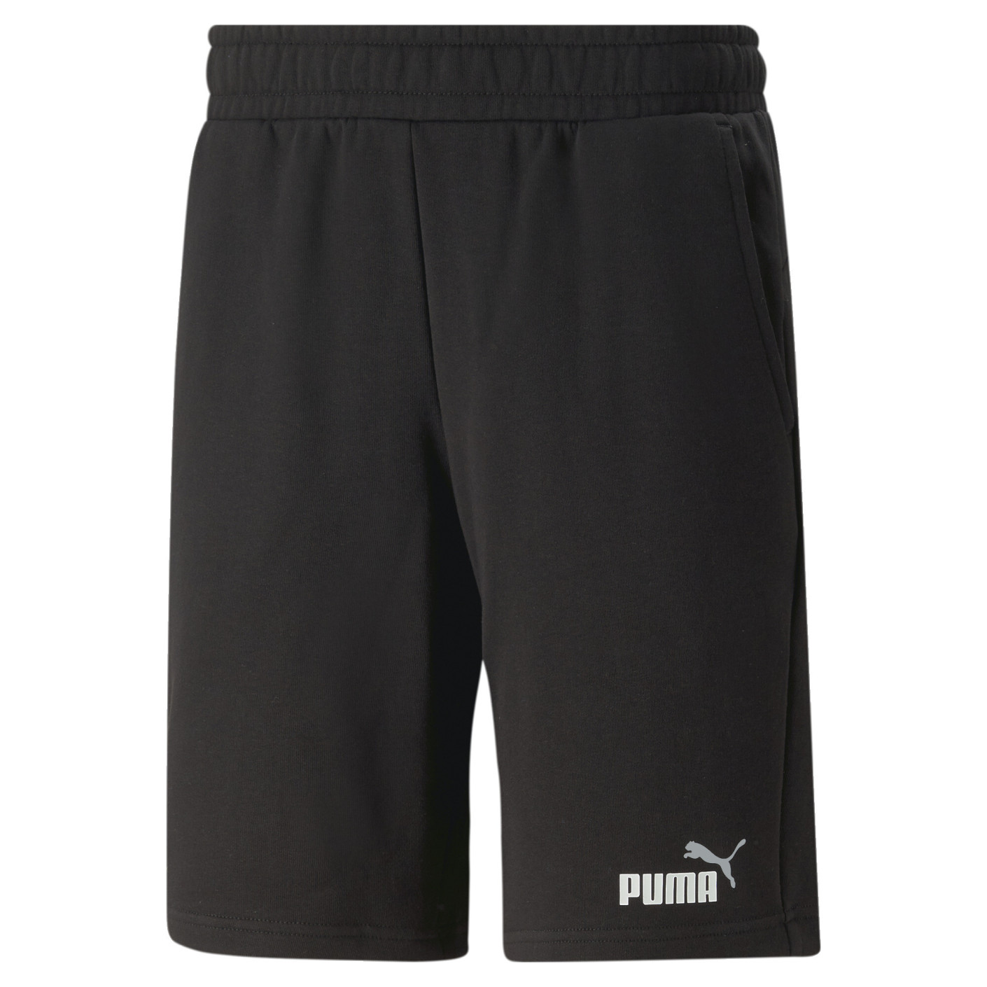 PUMA Essentials+ 2 Short 10-inch Noir Blanc Gris