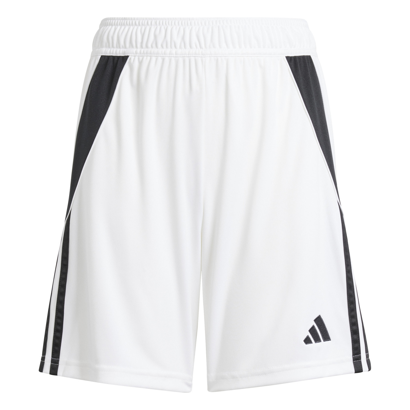 Short de football adidas Tiro 24 pour enfant, blanc et noir