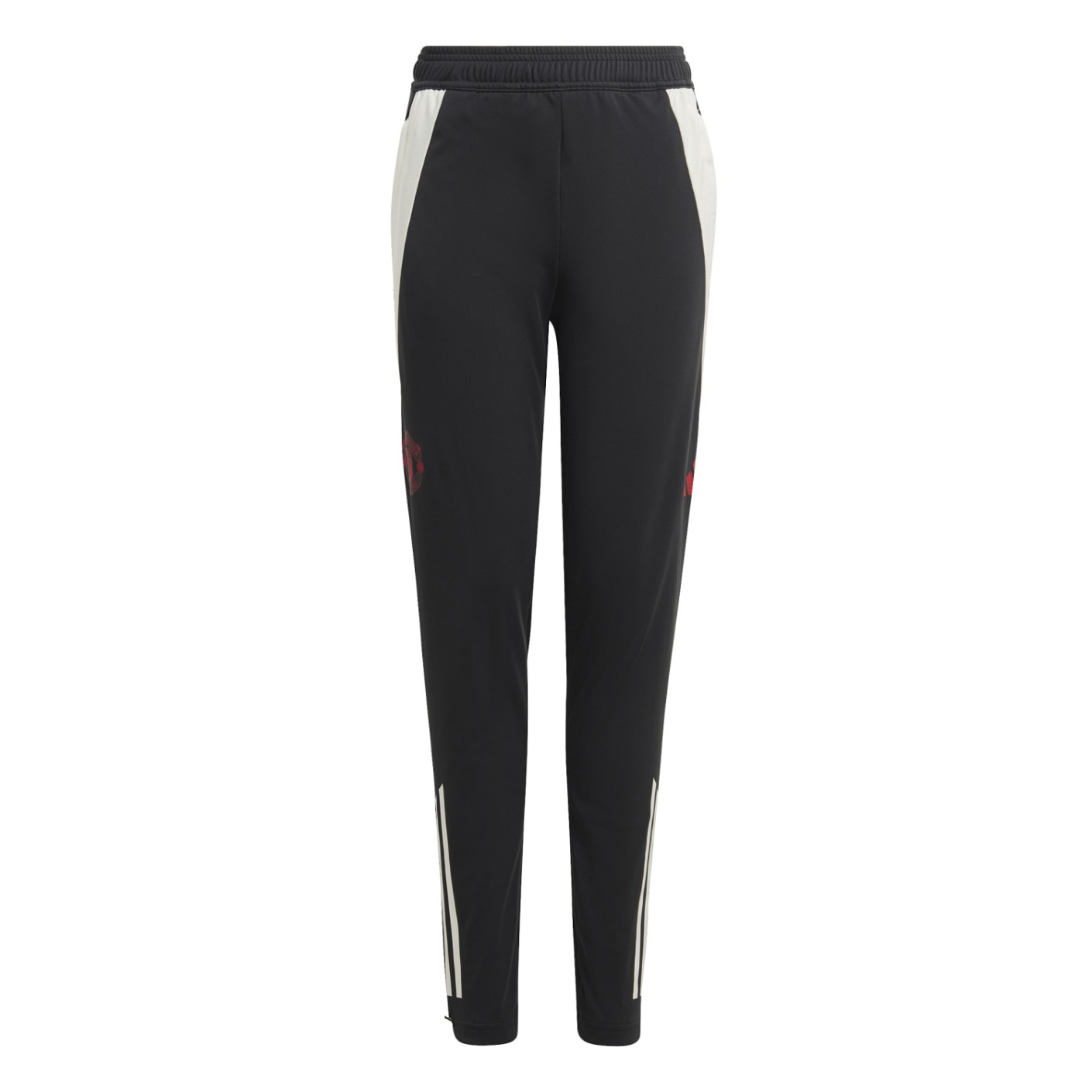adidas Manchester United Pantalon d'Entraînement Europe 2024-2025 Enfants Gris Foncé Blanc Rouge
