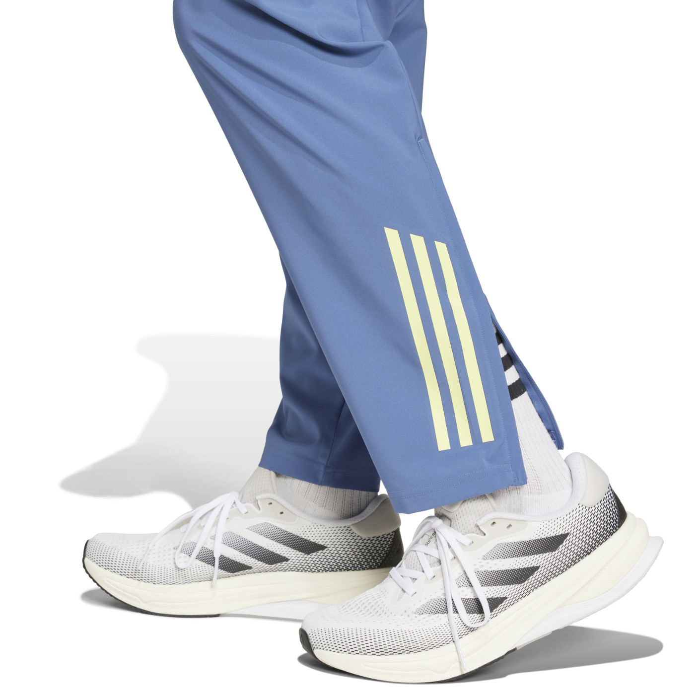 adidas Ajax Presentatie Trainingspak Full-Zip 2024-2025 Geel Blauw -  Voetbalshop.be