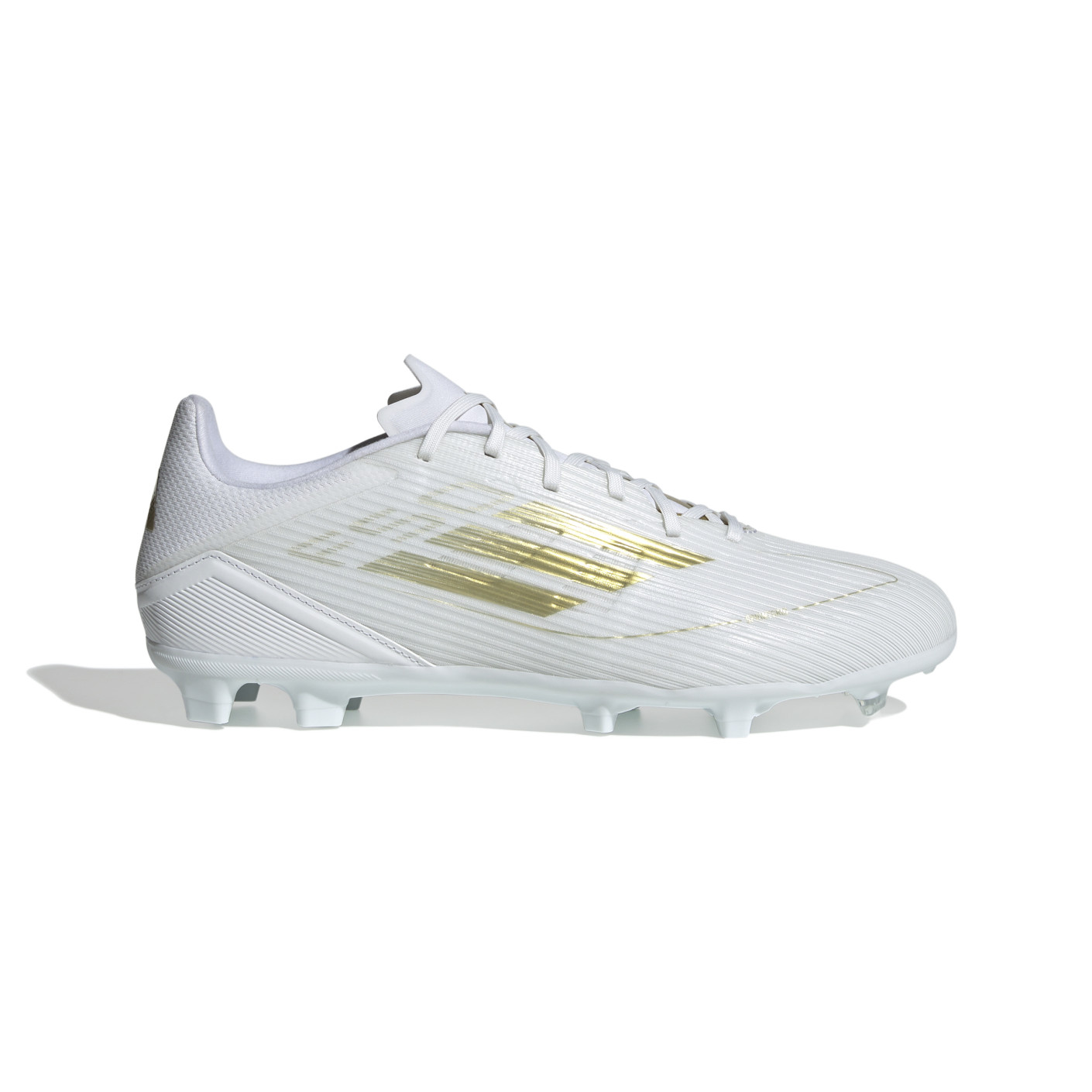 adidas F50 League Gras / Kunstgras Voetbalschoenen (MG) Wit Goud