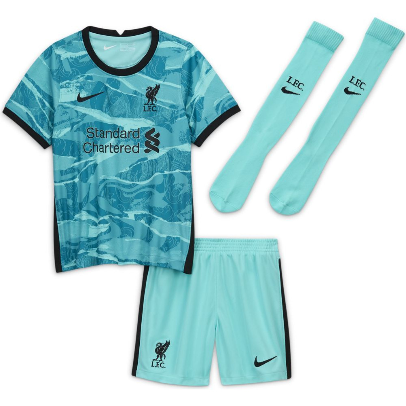 Nike Liverpool Uit Minikit 2020-2021