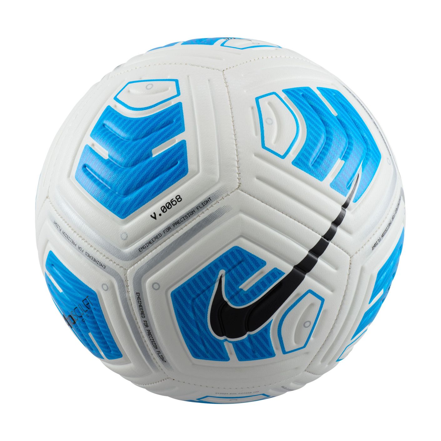 Ballon de football Nike Strike Team 350G blanc bleu noir