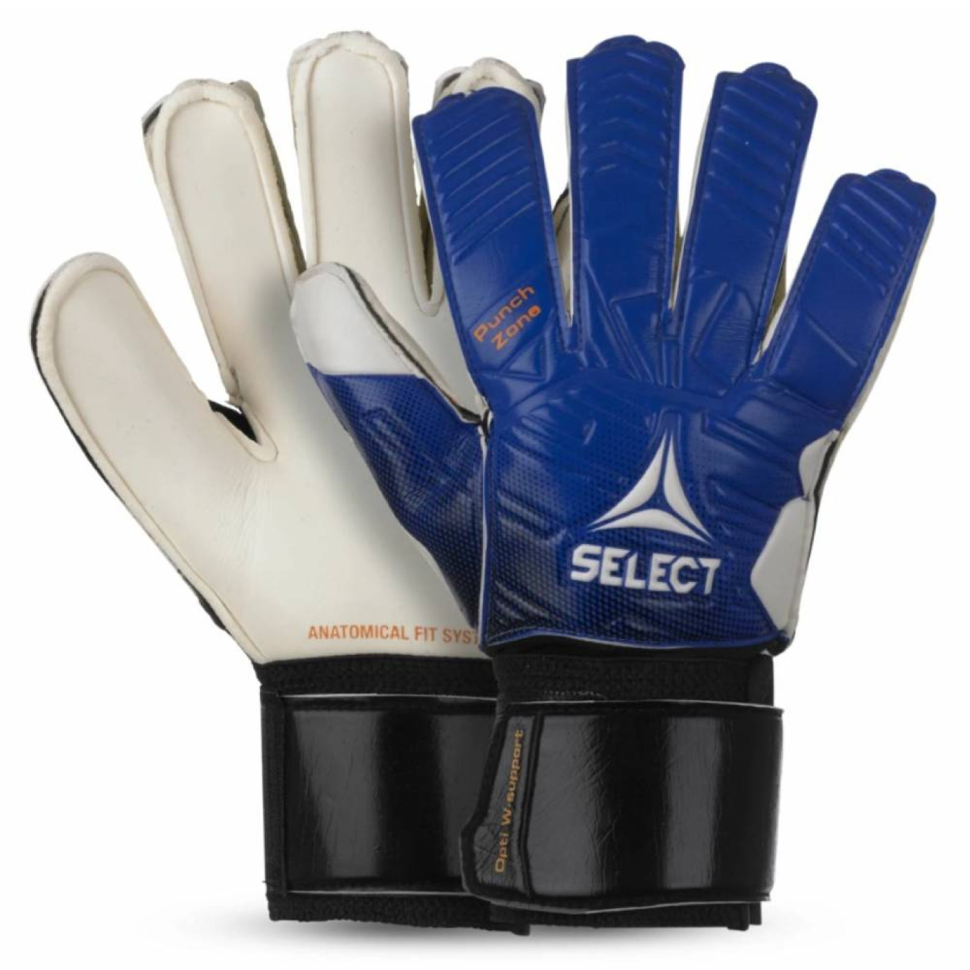 Select 03 Gants de Gardien de But Enfants Bleu Blanc Noir