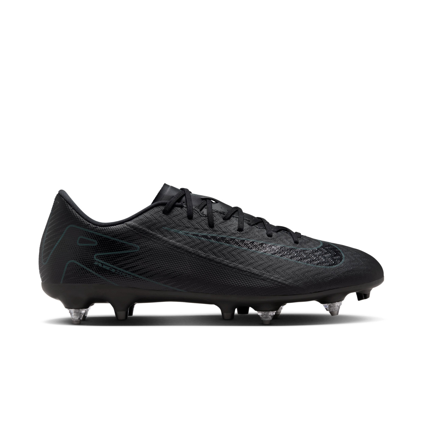 Nike Zoom Mercurial Vapor 16 Academy Crampons Visses Chaussures de Foot SG Anti Clog Noir Vert Fonce