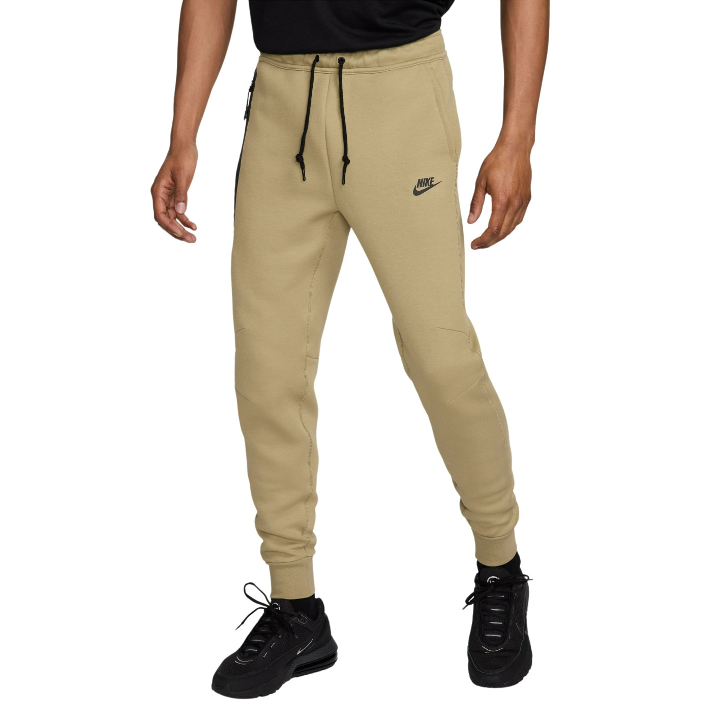 Pantalon de survêtement Nike Tech Fleece Sportswear vert olive noir