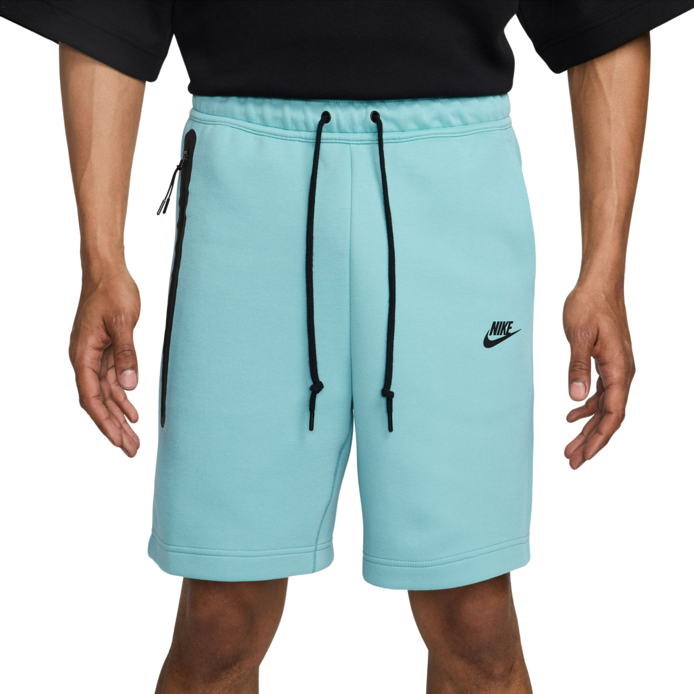 Nike Tech Fleece Sportswear Short Turquoise Noir