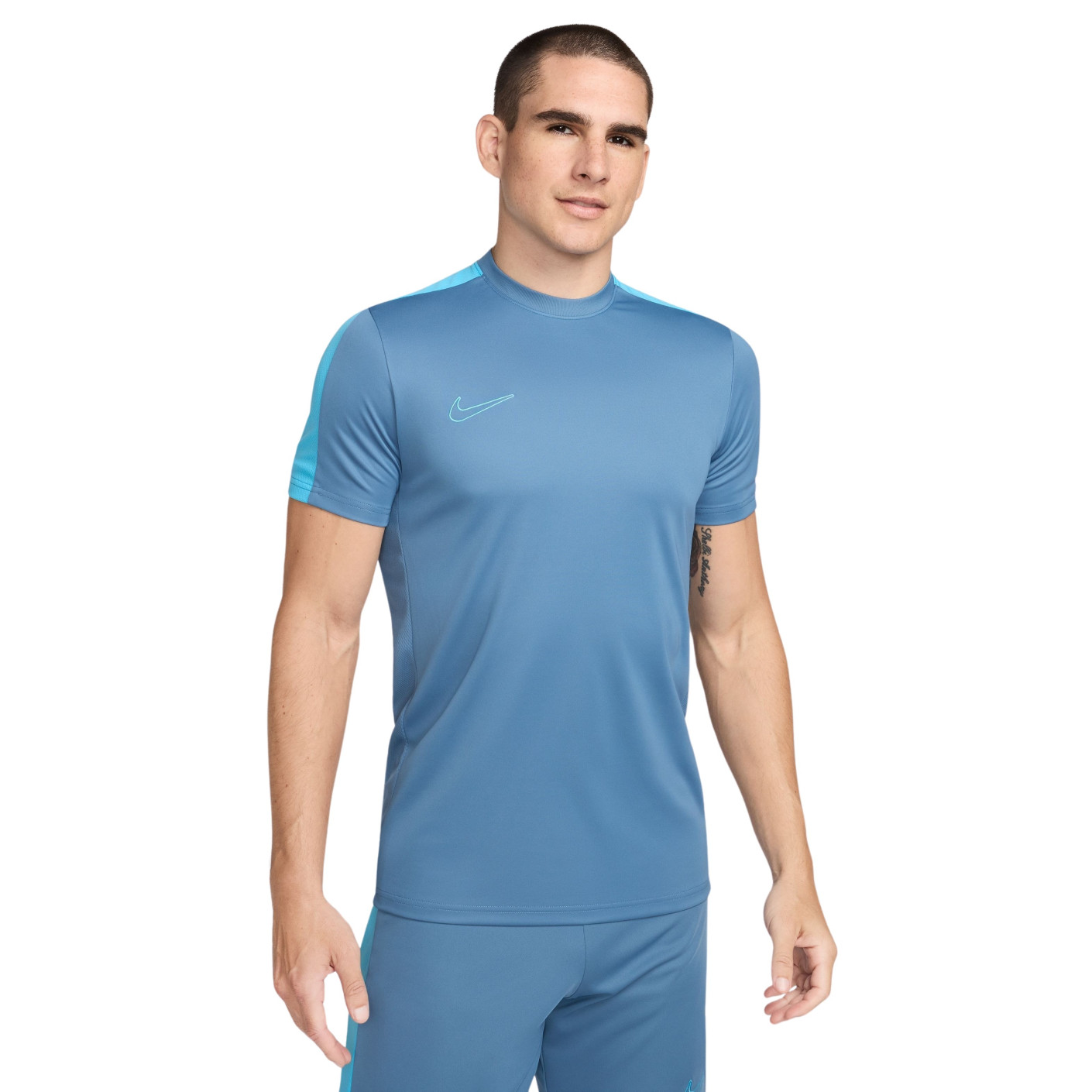 Chemise d'entraînement Nike Academy 23 bleu clair bleu