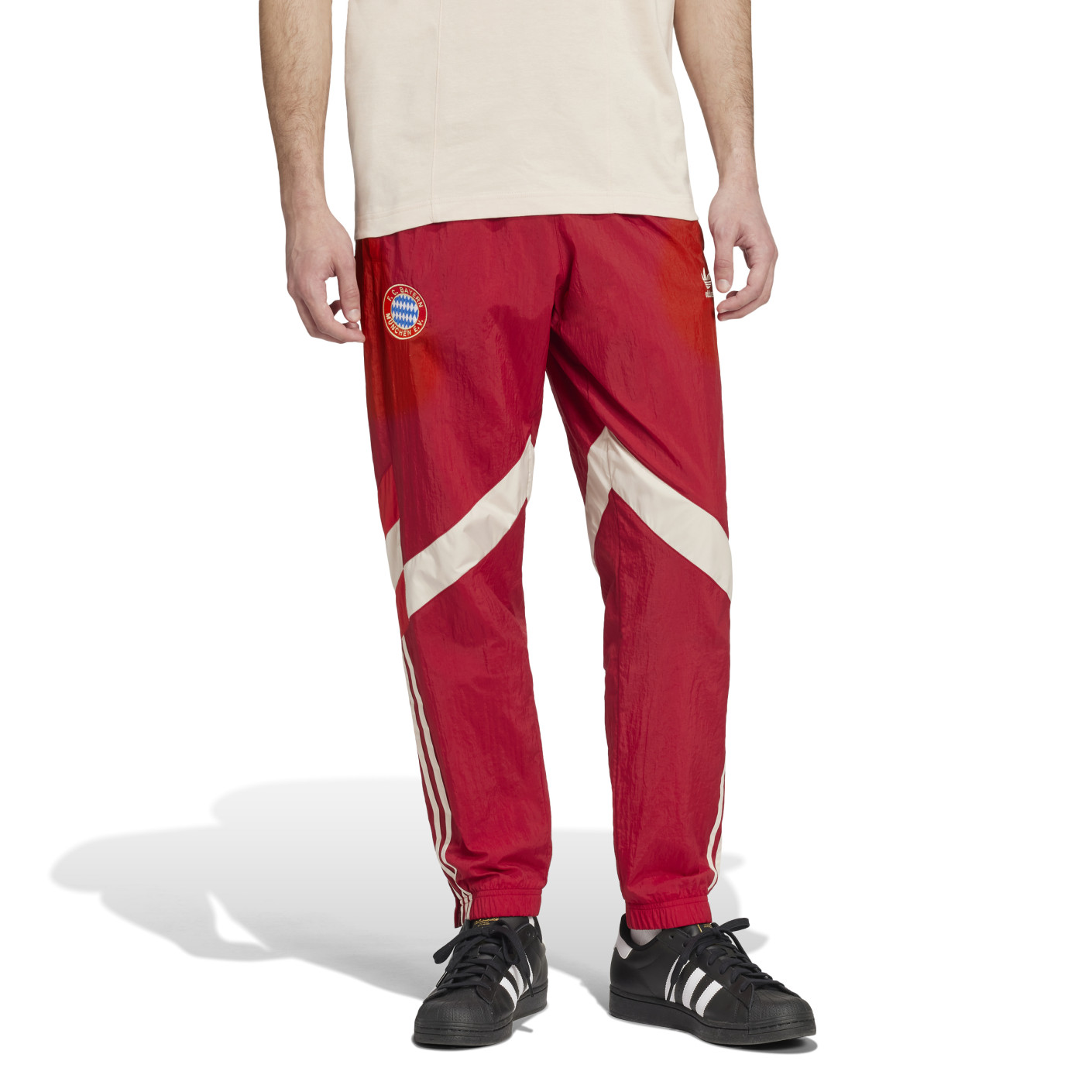 Adidas trainingsbroek rood hot sale