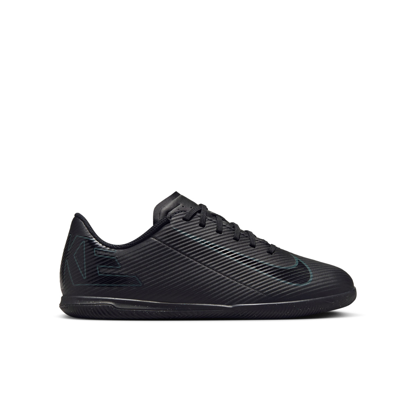 Nike Mercurial Vapor 16 Club Zaalvoetbalschoenen (IN) Kids Zwart Donkergroen