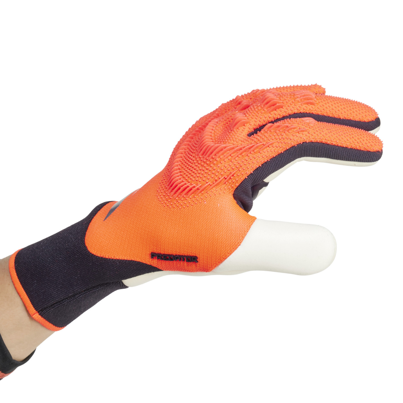 Uhlsport Super Resist+ HN Gants de gardien de but Orange Blanc Noir F01