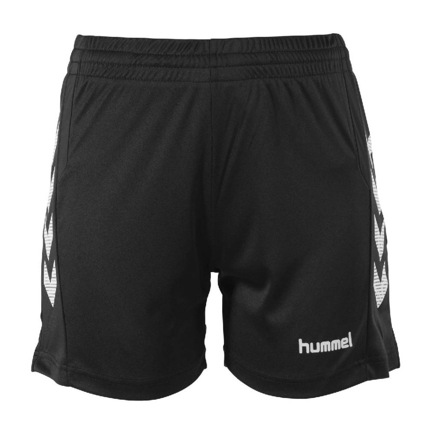Pantalon d'entraînement hummel Aarhus pour femme, noir et blanc
