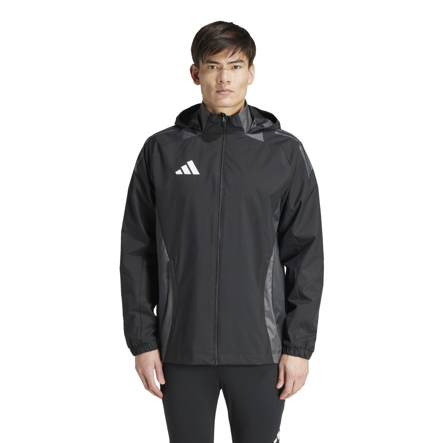 adidas Tiro 24 Competition Allweather Veste Noir Gris Foncé