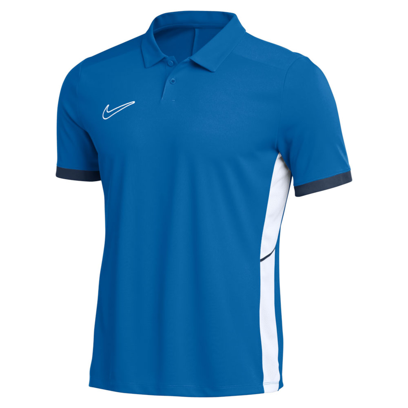 Nike Academy 25 Polo Blauw Donkerblauw Wit