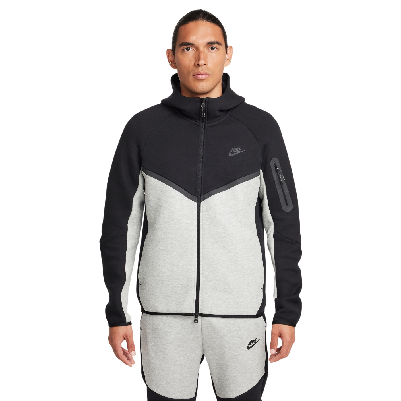 Nike Tech Fleece Sportswear Vest Zwart Lichtgrijs