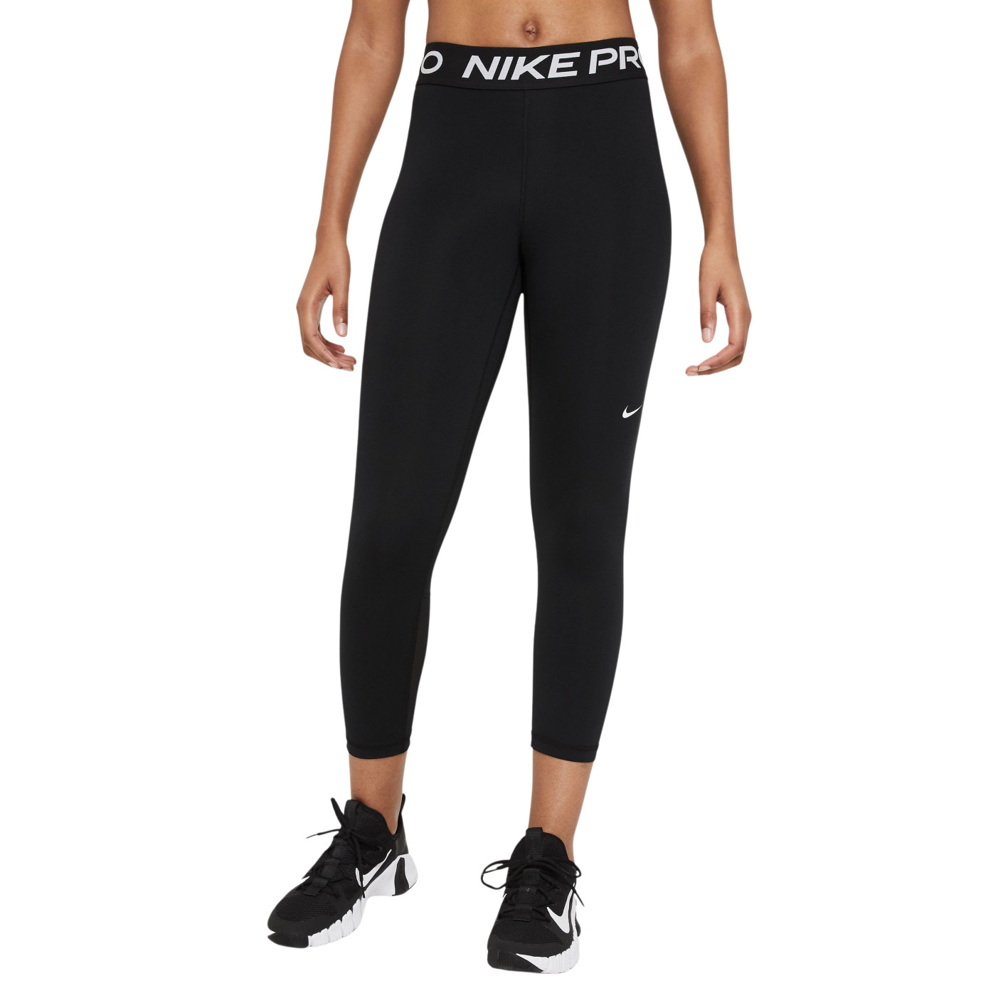 Nike Pro 365 Legging de Sport Femmes Noir Blanc