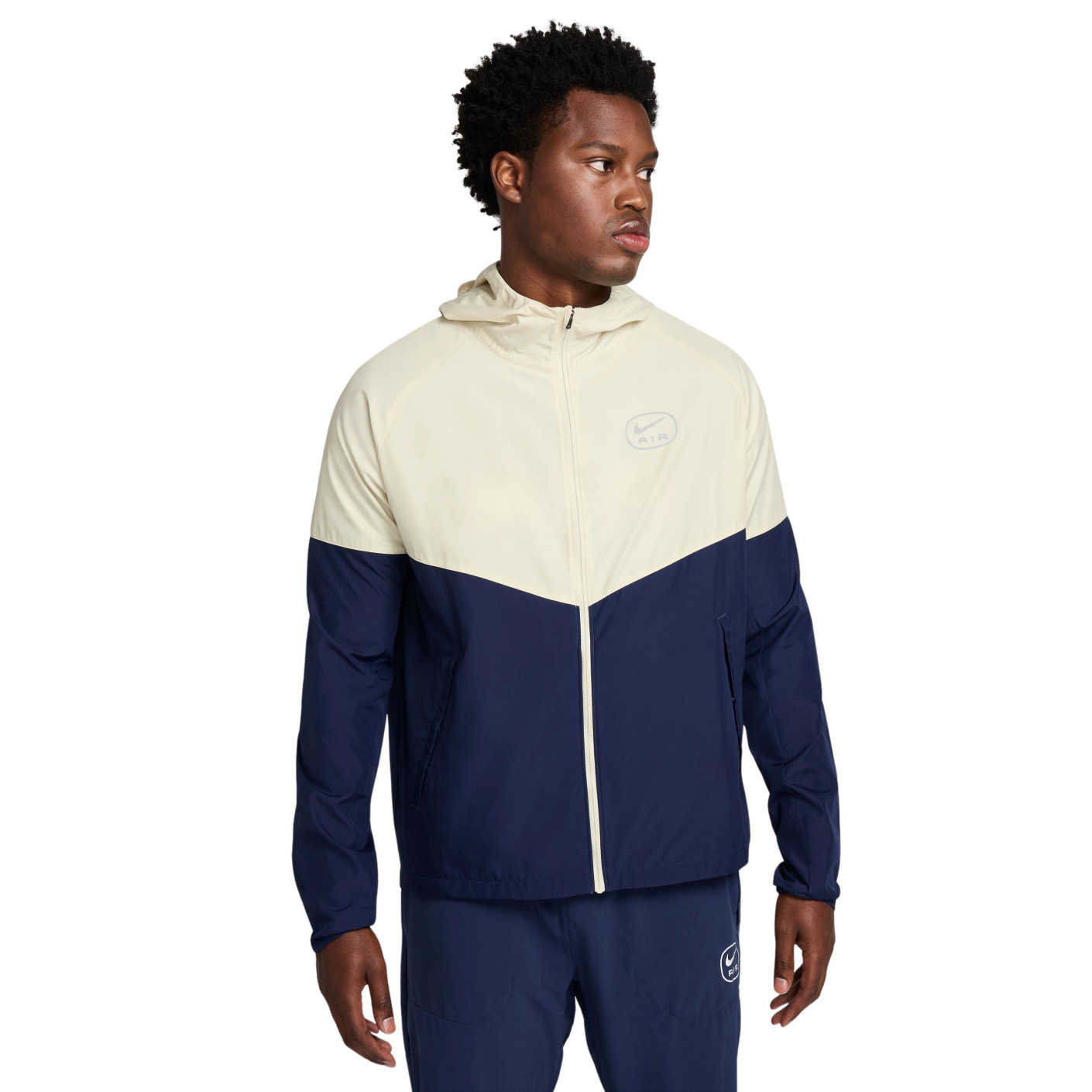 Nike Sportswear Air Veste Bleu Foncé Beige Rouge